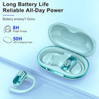 Open Ear Headphones, Air Conduction Ear buds, HD Stereo Bass Over Ear Earphones - Image 2