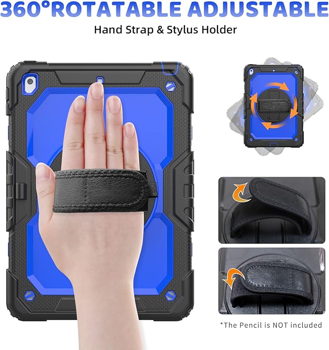 BLOSOMEET Case for iPad 8th 9th Generation 2020 2021 10.2 Inch - Image 3