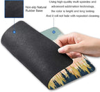 Mouse Pad, Abstract Landscape Mouse Pad, Square Mouse Mat Waterproof Mousepad - Image 6