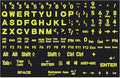 English Keyboard Stickers Full Size Universal PC Computer Laptop Desktop by CaseBuy
