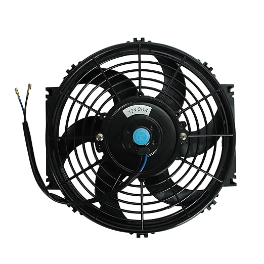 2PCS 10 Inch Universal High Performance Slim Fan Push Pull Electric Radiator - Image 7