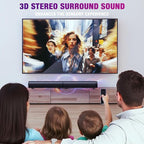 Puriom Sound Bar for Smart TV, 100W Sound Bar - Image 7