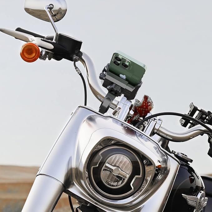 New Upgraded Bike Phone Mount Holder Two Connectors Quickly Lock and Release - Image 7