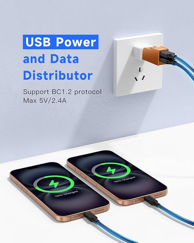 FORIDA 3 Ports USB 3.0 Adapter, USB Hub - Image 6