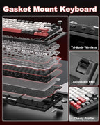 Y75 Wireless Mechanical Keyboard, 75% Hot Swappable Custom Keyboard - Image 5
