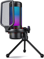 TONOR Gaming Microphone Set, USB Condenser Mic by TONOR