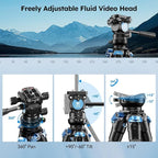 SIRUI AM-223L Carbon Fiber Mini Tabletop Tripod Kit, Compact Lightweight - Image 3
