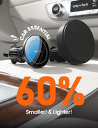 Lamicall for MagSafe Car Mount Charger - 15W Wireless Car Phone Holder Charger - Image 7