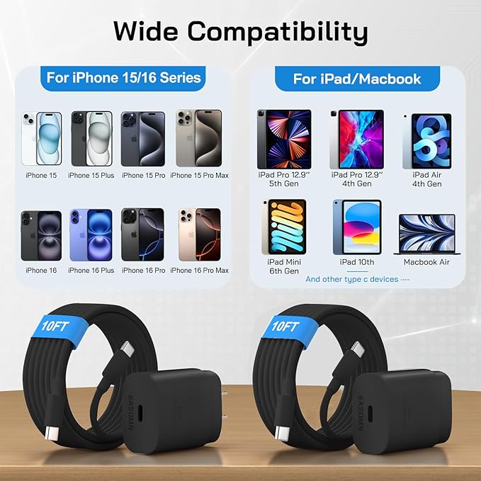 30W USB C i Phone 16 15 Charger Fast Charging, iPad Pro - Image 5