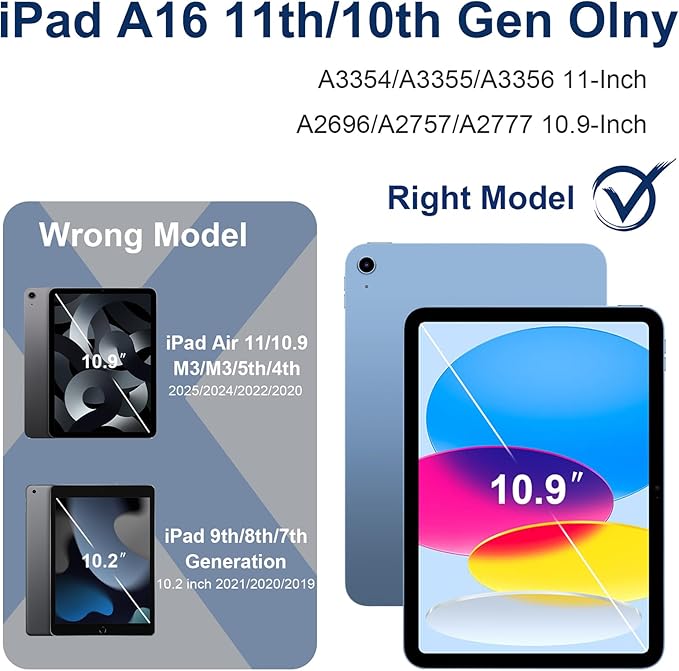 Case for iPad 11th Generation 11 Inch, iPad 10th Generation Case 10.9 Inch - Image 7