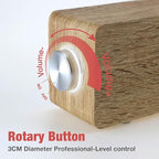 MICA Computer Speakers, Wired Computer Sound Bar, Wooden Mini Soundbar - Image 4