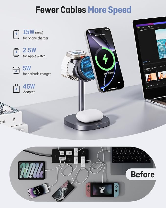 2025 New Magnetic Wireless Charger - Image 4