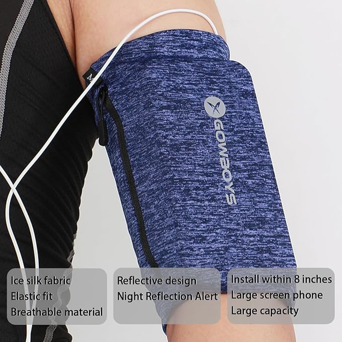 Running Phone Armband for Men Women, Universal Arm Bands for Phones Below 8 - Image 2