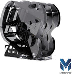 MegaPC Upgraded Open-Frame Mid-Tower Micro-ATX/Mini-ITX Gaming PC Case - Image 7