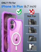 seacosmo for iPhone 16 Plus Case, Full Body Bumper - Image 3