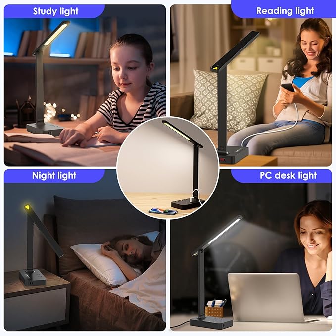 Infiway Desk Lamp with USB Charging Port: LED Desk Lamps - Image 8