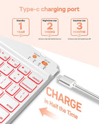 Folio Keyboard Case for iPad 10th Gen 10.9 inch and iPad 11th, Magnetic - Image 5