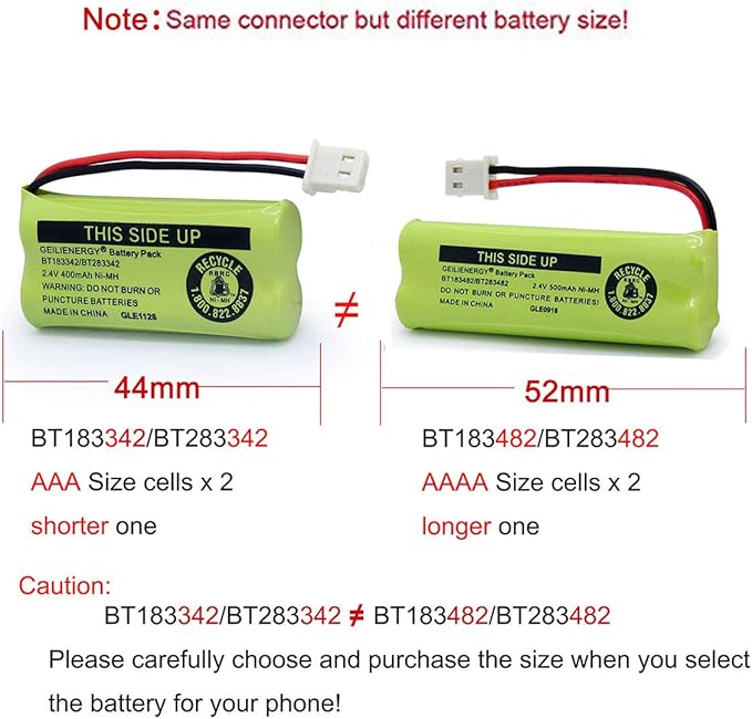GEILIENERGY BT162342 BT262342 Battery Compatible - Image 4