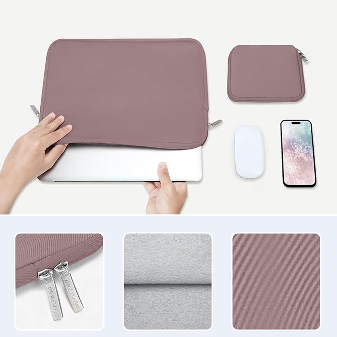 MOSISO Laptop Case 16 inch, 15-15.6 inch Laptop Sleeve Bag Compatible - Image 4