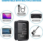 Professional Portable All-in-One 2-Way PA System Suitcase-Style Design - Image 6