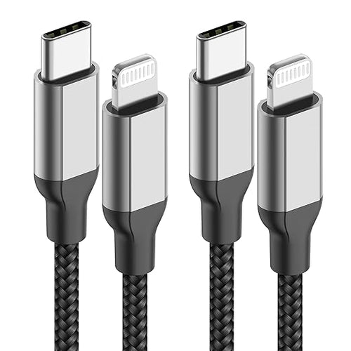 2Pack MFi Certified 3ft USB-C to Lightning Cable by AceceneUSBChargingCables