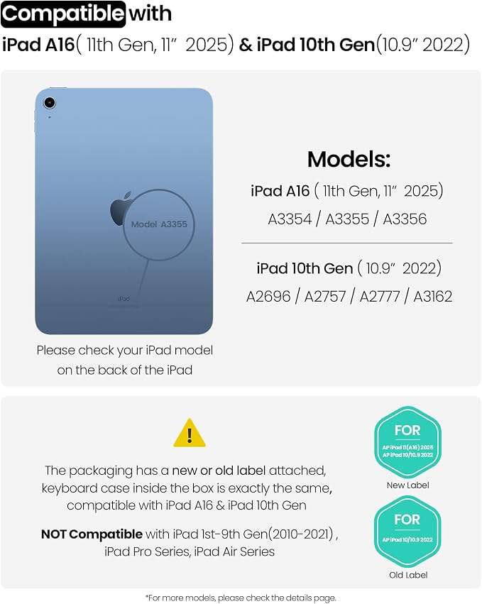 Nillkin iPad A16 / 10th Gen Case - Image 2