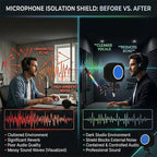 Professional Microphone Isolation Shield - Image 3