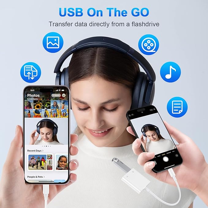 USB C to OTG Cable Charger Adapter - Image 4