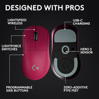 Logitech G PRO X Superlight 2 DEX Wireless Gaming Mouse, 60g Pro-Grade - Image 6
