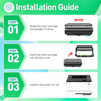 55B1000 Toner Cartridge with Chip Replacement - Image 4