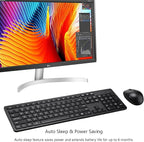 Wireless Keyboard and Mouse Combo, 2.4G Silent Cordless Keyboard Mouse Combo - Image 4