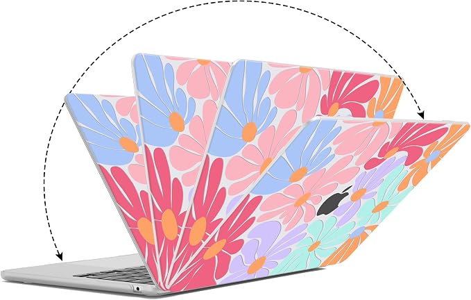 G JGOO Compatible with MacBook Air 13 inch Case 2025 2024 2023 2022 M4 A3240 M3 - Image 3