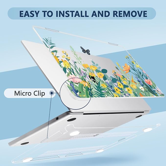 Compatible with MacBook Air 13.6 inch Case, M4 A3240/M3 A3113/M2 A2681 - Image 3
