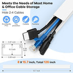 126in Cord Hider Kit, Wire Covers - Image 2