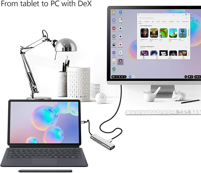 USB C to HDMI Adapter for Samsung DeX, DeX Station for Galaxy - Image 4