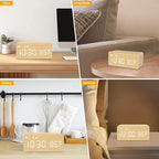 MOSITO Digital Wooden Alarm Clock - Image 7