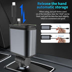 Upgraded Starlight Retractable Car Charger Adapter, 4 in 1 Fast Charging Car - Image 5