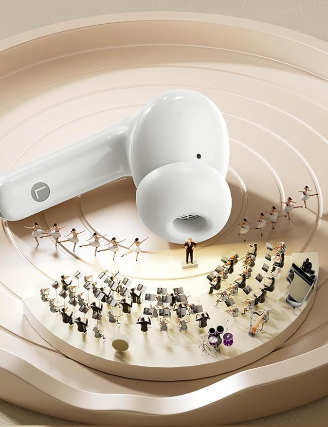 Wireless Earbuds Deep Bass Sound Ear Buds, LED Display Earphones - Image 2