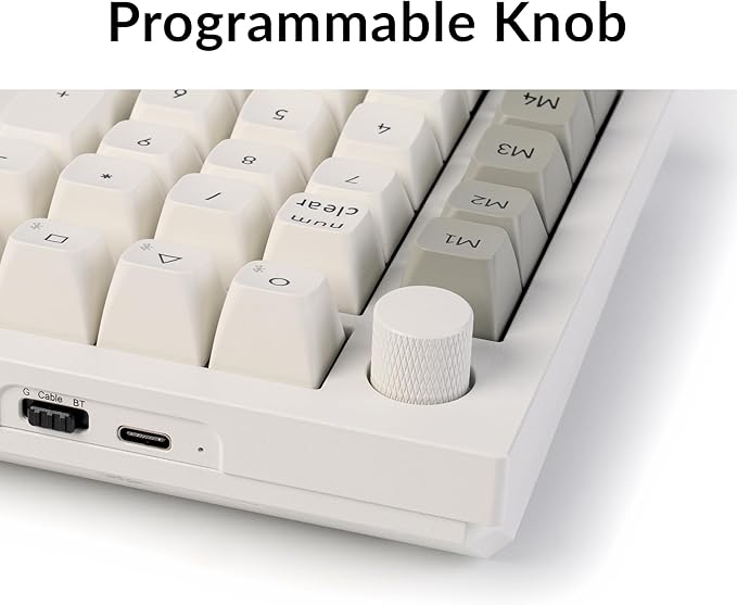 Keychron Q0 Max Wireless Custom Mechanical Numpad, 2.4 GHz/Bluetooth 5.1/Wired - Image 7