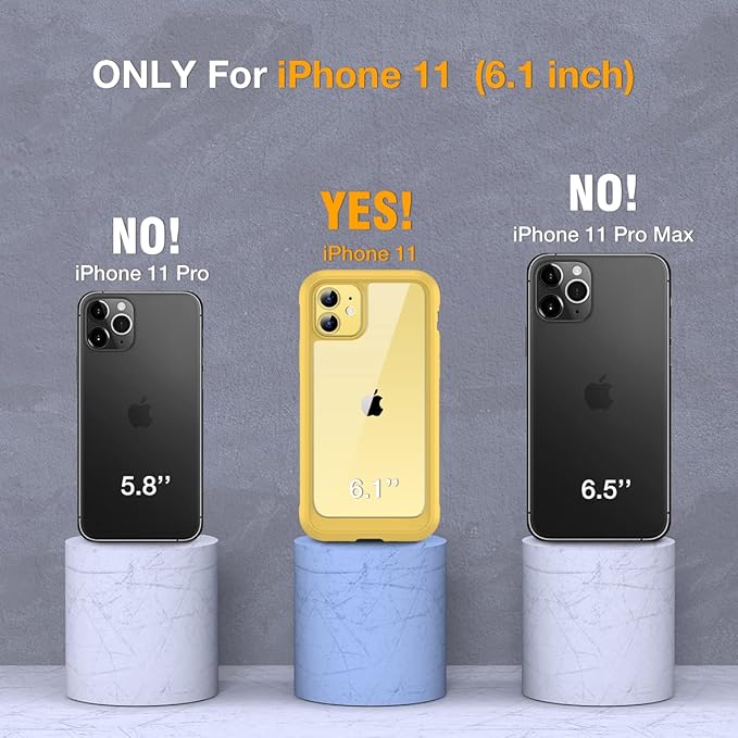 Miracase Glass Series for iPhone 11 Case 6.1 inch, Upgraded Full-Body Rugged - Image 7
