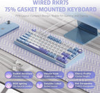 RK ROYAL KLUDGE R75 Mechanical Keyboard Wired - Image 2