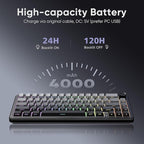 RedThunder K65 Wireless Mechanical Gaming Keyboard, Trip-Modes Connection - Image 7