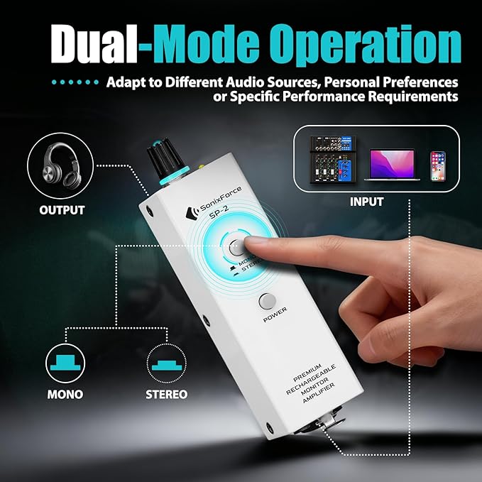 Portable Headphone Amp for Drummers & Musicians - Image 2