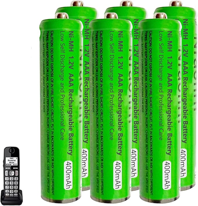 6 Pack Ni-MH AAA Rechargeable Batteries by Ni-MHRechargeableAAABattery