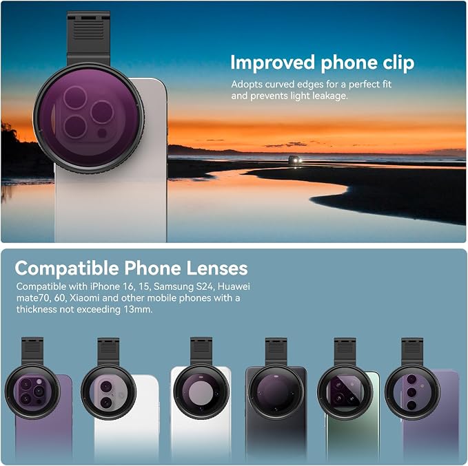 APEXEL CPL Filter 67mm Circular Polarizer Polarizing Filter - Image 5