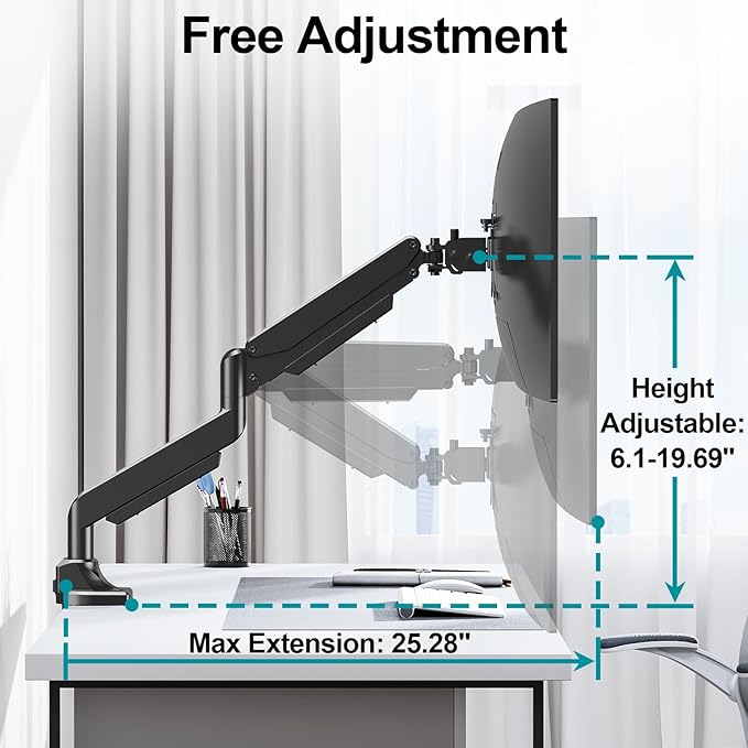 MOUNT PRO Heavy Duty Monitor Mount - Image 4