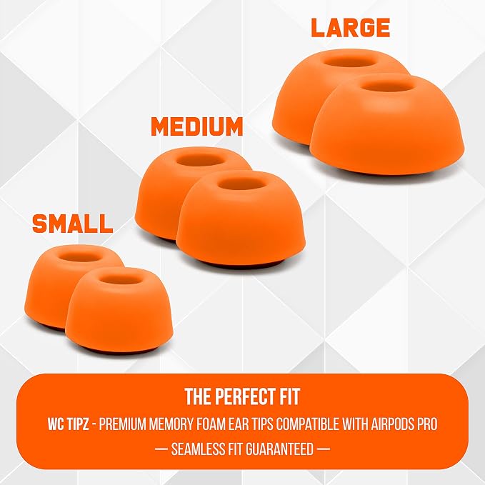 WC TipZ - Upgraded Memory Foam Ear Tips - Image 3