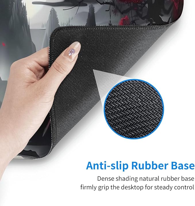 Gaming Mouse Pad Desk Pad, Extended Big Mouse Pad, 31.5x11.8 Inch Long Computer - Image 5