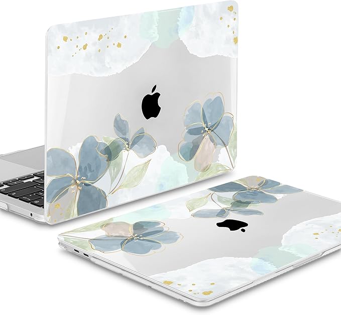 Mektron for MacBook Air 13 Case A1466/A1369, Snap-on Plastic Hard Shell Cover - Image 4