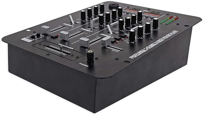 Rockville RDJ2 2-Channel DJ Mixer USB Playback, Cue Monitor, 4 Line Inputs - Image 2
